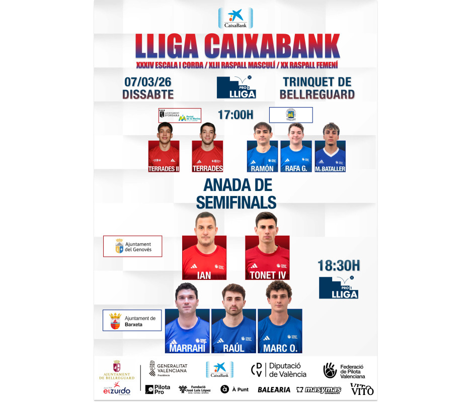 Semifinal Bellreguard 07/03/26 Semifinal Bellreguard 07/03/26