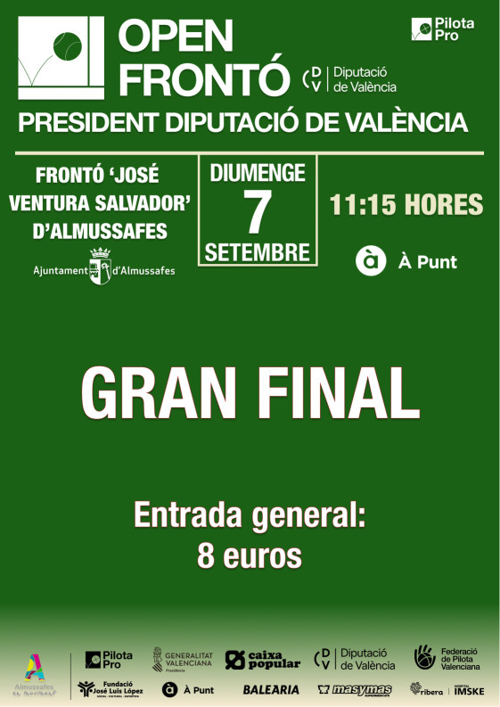 Final Open Frontó