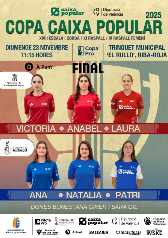 Final Pro Raspall Femení...
